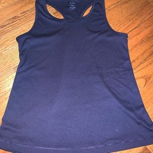 Soffe Racerback Navy Tank Top